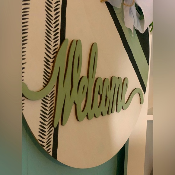 “Welcome” Door Hanger - Picture 3 of 3